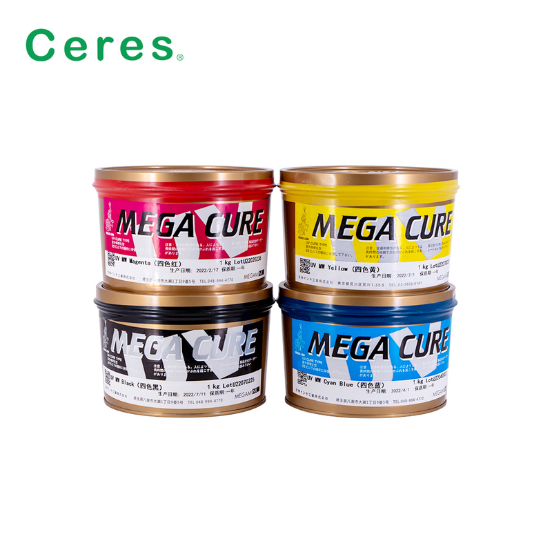 NW 43 উচ্চমানের মুদ্রণের জন্য 14001 সার্টিফিকেশন এবং 12 মাসের শেল্ফ লাইফ সহ বেগুনি ইউভি অফসেট কালি