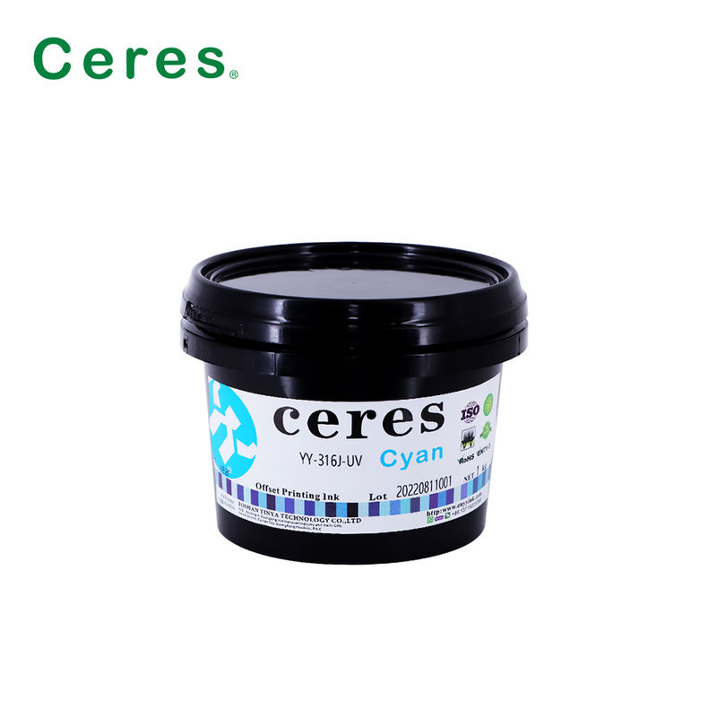 EN71-3 উচ্চমানের সিএমওয়াইকে মুদ্রণের জন্য 1 বছরের বৈধতার সাথে সার্টিফাইড এ + গ্রেড ইউভি অফসেট কালি