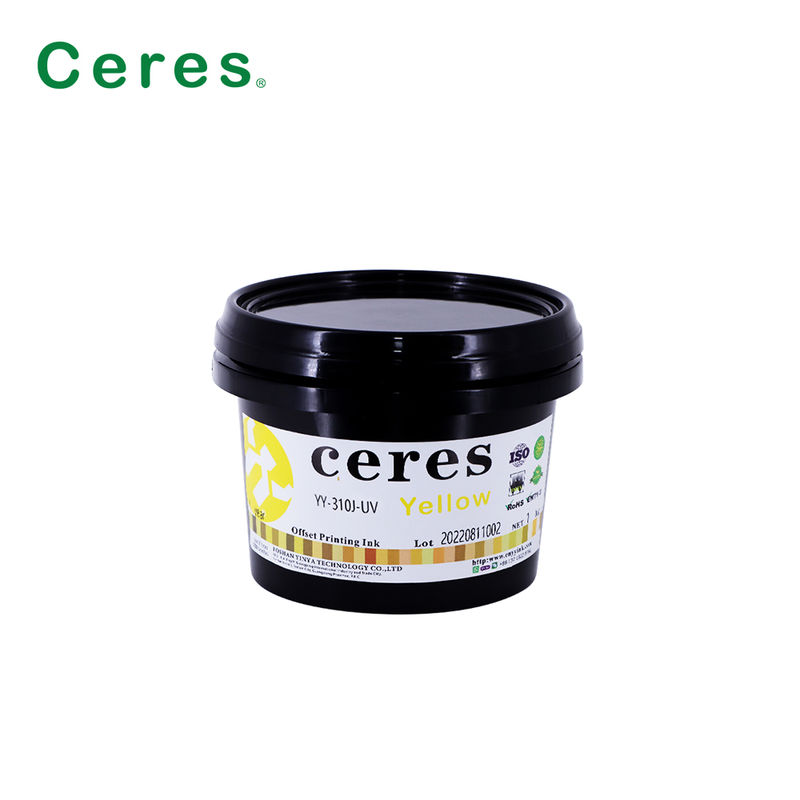 হাই-এন্ড প্রিন্টিংয়ের জন্য 24 মাসের ওয়ারেন্টি সহ অর্থনৈতিক এবং দক্ষ ইউভি অফসেট কালি