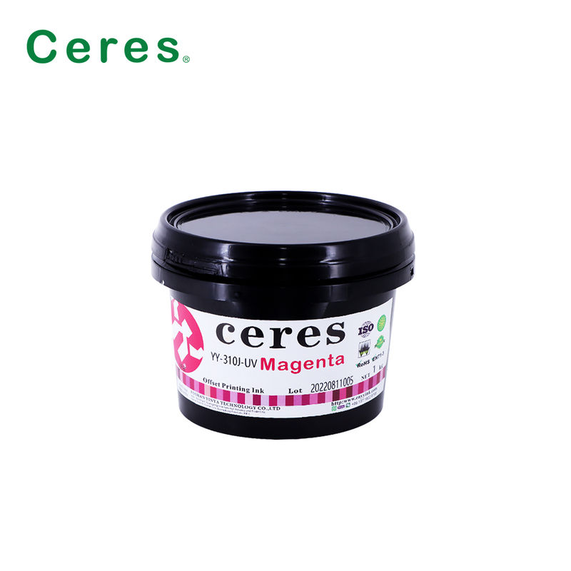 হাই-এন্ড প্রিন্টিংয়ের জন্য 24 মাসের ওয়ারেন্টি সহ অর্থনৈতিক এবং দক্ষ ইউভি অফসেট কালি