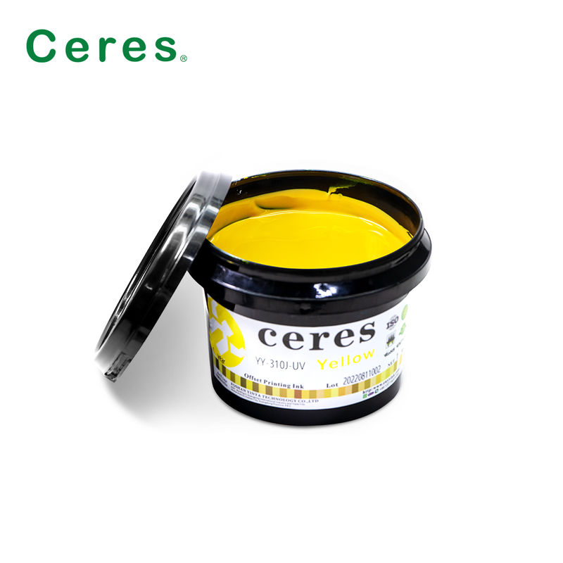 হাই-এন্ড প্রিন্টিংয়ের জন্য 24 মাসের ওয়ারেন্টি সহ অর্থনৈতিক এবং দক্ষ ইউভি অফসেট কালি