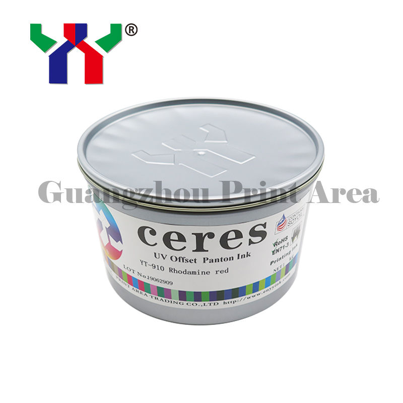 YT-910 ইউভি অফসেট কালি 24 মাসের ওয়ারেন্টি সহ 100% নিরাপদ এবং প্যাকেজ মুদ্রণের জন্য পরীক্ষিত