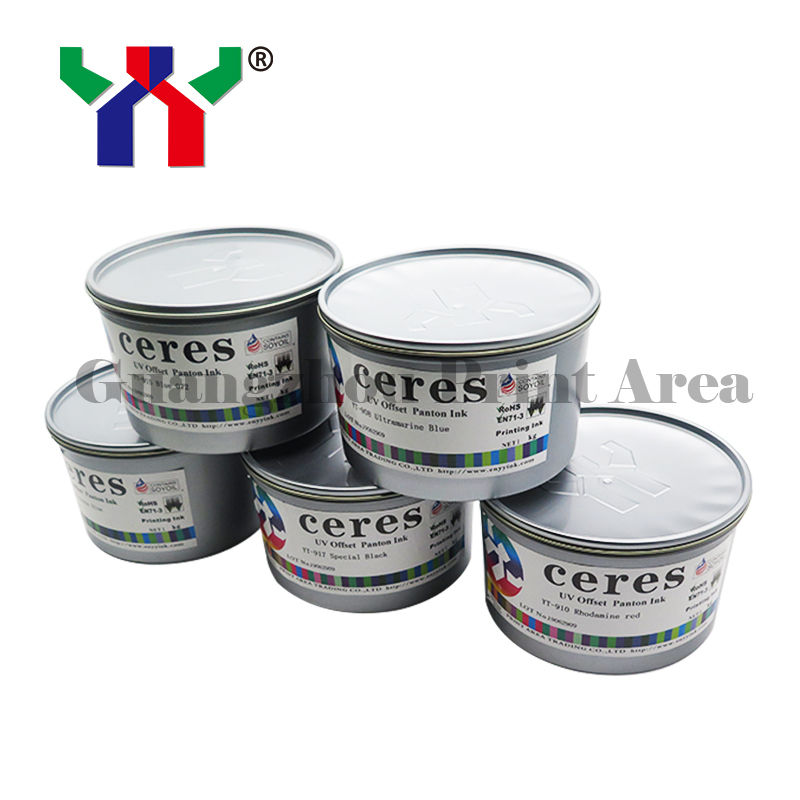 YT-910 ইউভি অফসেট কালি 24 মাসের ওয়ারেন্টি সহ 100% নিরাপদ এবং প্যাকেজ মুদ্রণের জন্য পরীক্ষিত
